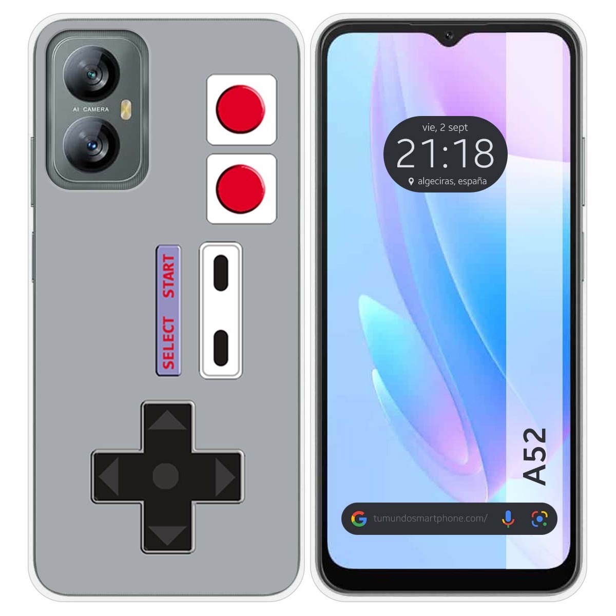 Funda Silicona para Blackview A52 diseño Consola Dibujos