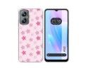 Funda Silicona para Blackview A52 diseño Flores Dibujos