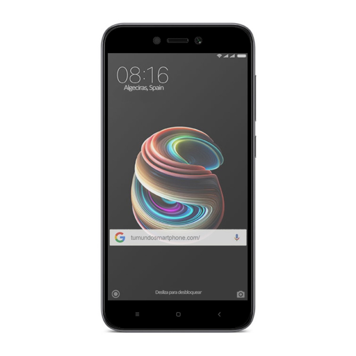 Protector Cristal Templado Completo Full Glue Negro para Xiaomi Redmi 5A 5 Vidrio