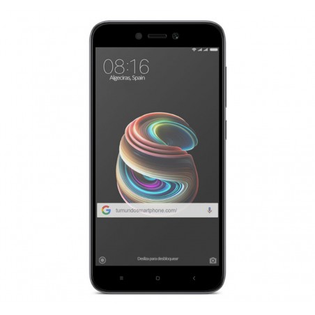 Protector Cristal Templado Completo Full Glue Negro para Xiaomi Redmi 5A 5 Vidrio