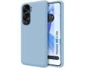 Funda Silicona Líquida Ultra Suave compatible con Huawei Honor 90 lite 5G color Azul