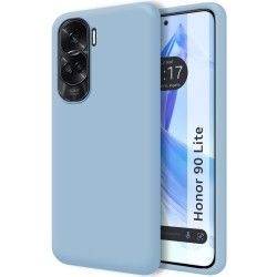 Funda Silicona Líquida Ultra Suave compatible con Huawei Honor 90 lite 5G color Azul