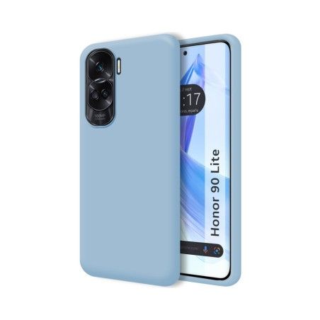 Funda Silicona Líquida Ultra Suave compatible con Huawei Honor 90 lite 5G color Azul