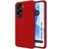 Funda Silicona Líquida Ultra Suave compatible con Huawei Honor 90 lite 5G color Roja