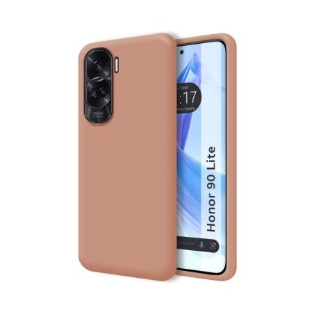 Funda Silicona Líquida Ultra Suave compatible con Huawei Honor 90 lite 5G color Rosa