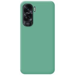 Funda Silicona Líquida Ultra Suave compatible con Huawei Honor 90 lite 5G color Verde 2