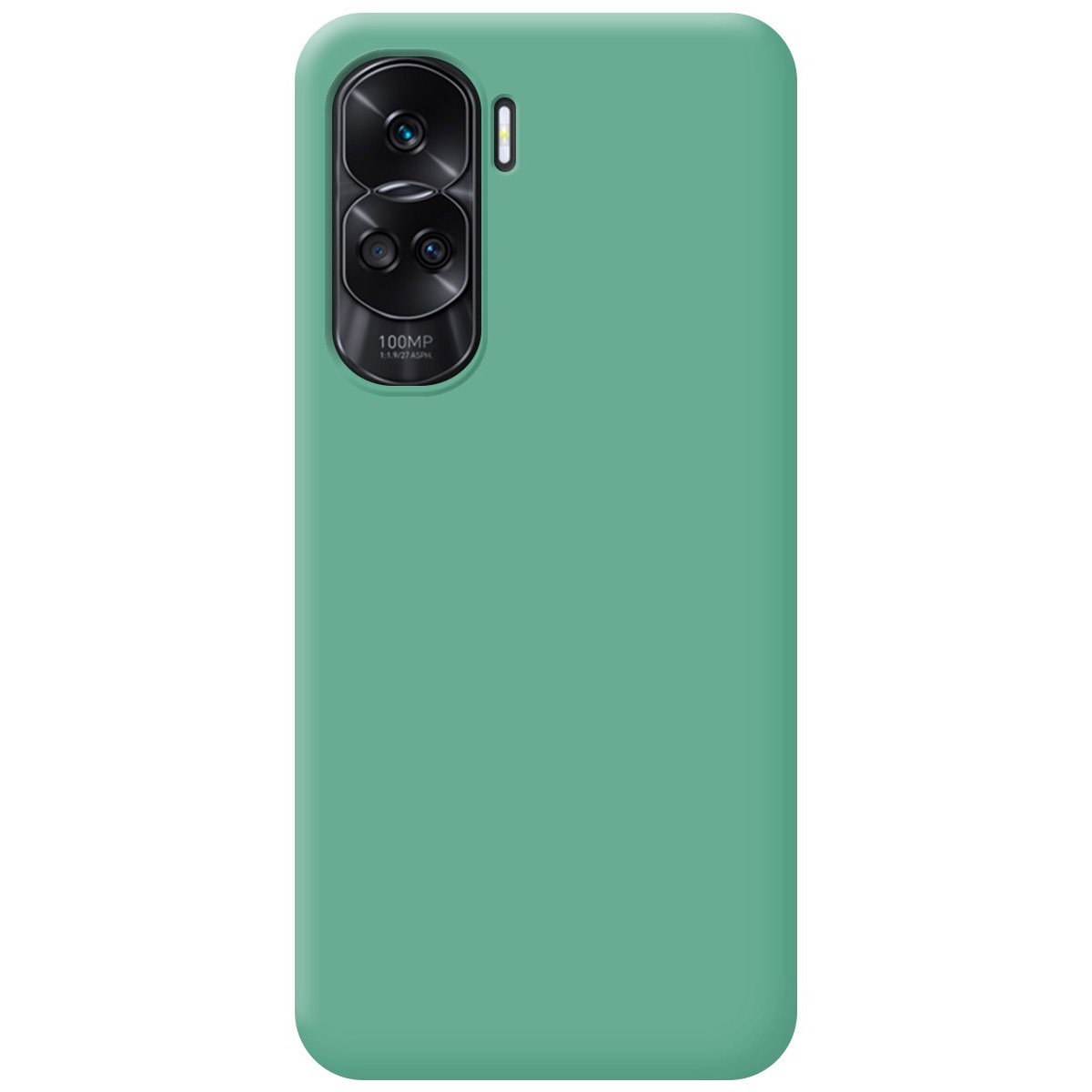 Funda Silicona Líquida Ultra Suave compatible con Huawei Honor 90 lite 5G color Verde
