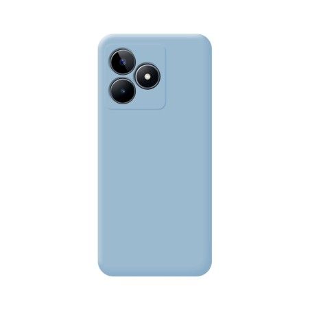 Funda Silicona Líquida Ultra Suave para Realme C53 color Azul