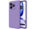 Funda Silicona Líquida Ultra Suave para Realme C53 color Morada