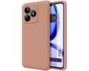 Funda Silicona Líquida Ultra Suave para Realme C53 color Rosa