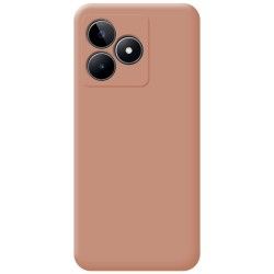 Funda Silicona Líquida Ultra Suave para Realme C53 color Rosa 2
