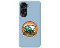 Funda Silicona Líquida Azul compatible con Huawei Honor 90 lite 5G diseño Adventure Dibujos