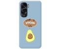 Funda Silicona Líquida Azul compatible con Huawei Honor 90 lite 5G diseño Vegan Life Dibujos