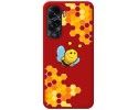 Funda Silicona Líquida Roja compatible con Huawei Honor 90 lite 5G diseño Abeja Dibujos