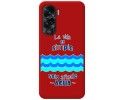 Funda Silicona Líquida Roja compatible con Huawei Honor 90 lite 5G diseño Agua Dibujos