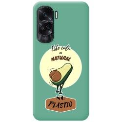 Funda Silicona Líquida Verde compatible con Huawei Honor 90 lite 5G diseño Culo Natural Dibujos