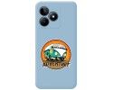 Funda Silicona Líquida Azul para Realme C53 diseño Adventure Dibujos