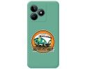 Funda Silicona Líquida Verde para Realme C53 diseño Adventure Dibujos