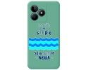 Funda Silicona Líquida Verde para Realme C53 diseño Agua Dibujos