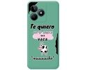 Funda Silicona Líquida Verde para Realme C53 diseño Vaca Dibujos