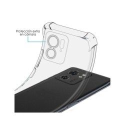 Funda Silicona Antigolpes Transparente para Motorola Edge 40 5G 2