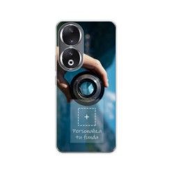 Personaliza tu Funda Silicona Gel Tpu Transparente con tu Fotografia para Huawei Honor 90 5G Dibujo Personalizada