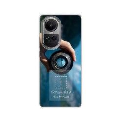 Personaliza tu Funda Silicona Gel Tpu Transparente con tu Fotografia para Oppo Reno 10 5G / 10 Pro 5G Dibujo Personalizada
