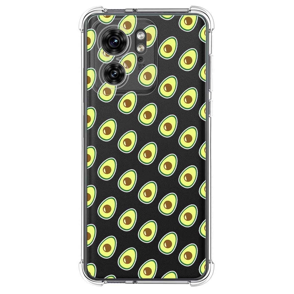 Funda Silicona Antigolpes para Motorola Edge 40 5G diseño Aguacate Dibujos