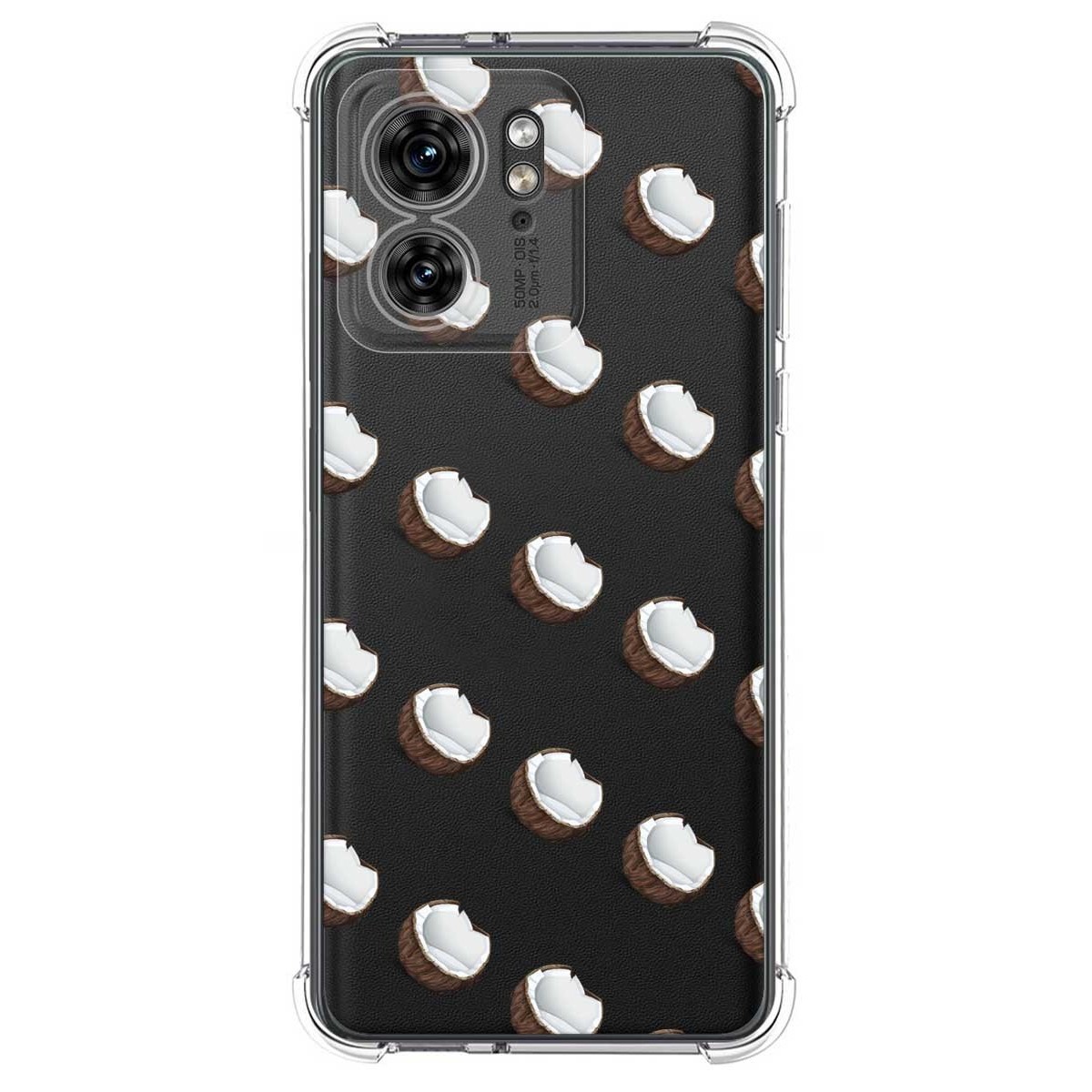 Funda Silicona Antigolpes para Motorola Edge 40 5G diseño Cocos Dibujos