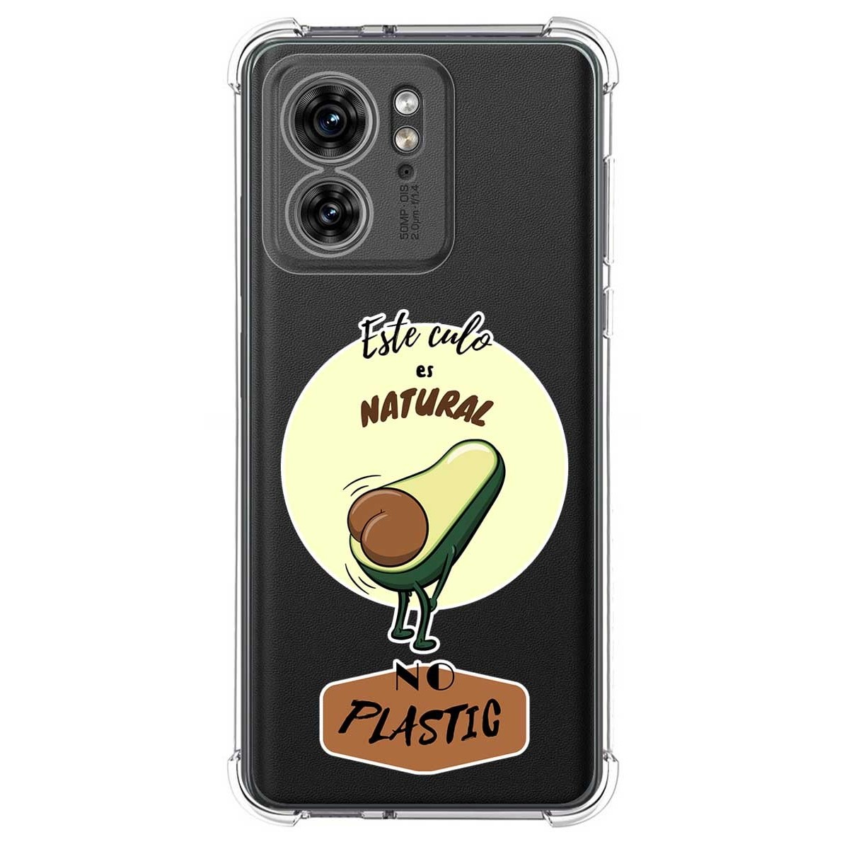 Funda Silicona Antigolpes para Motorola Edge 40 5G diseño Culo Natural Dibujos