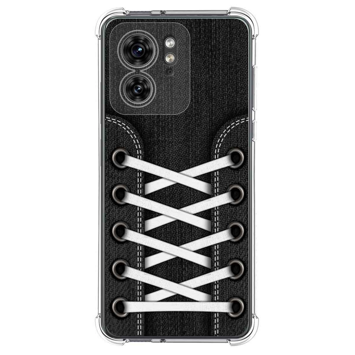 Funda Silicona Antigolpes para Motorola Edge 40 5G diseño Zapatillas 02 Dibujos