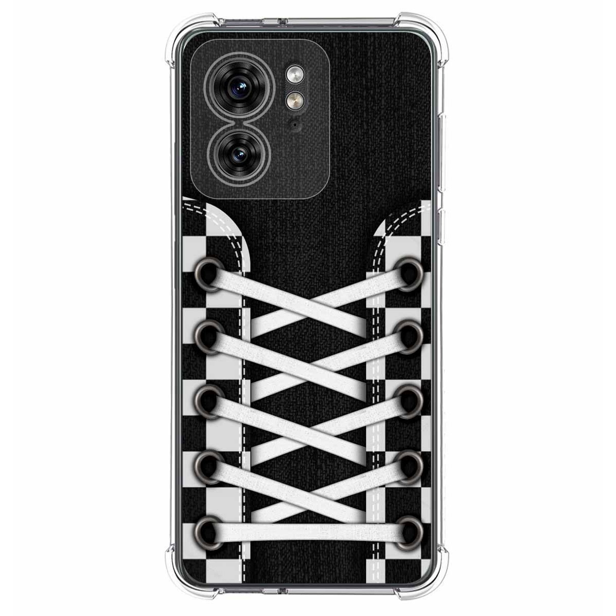 Funda Silicona Antigolpes para Motorola Edge 40 5G diseño Zapatillas 03 Dibujos