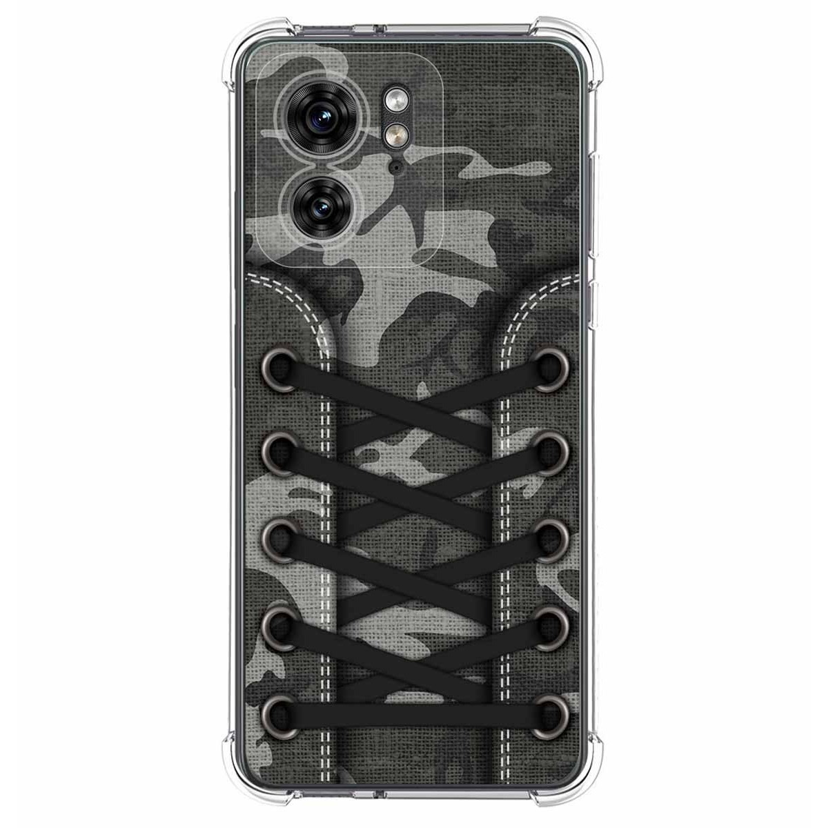 Funda Silicona Antigolpes para Motorola Edge 40 5G diseño Zapatillas 15 Dibujos