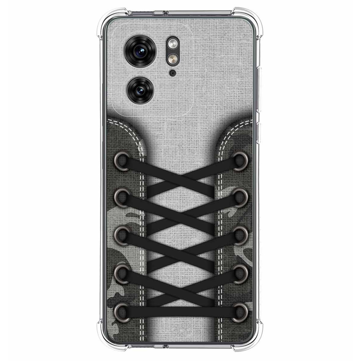 Funda Silicona Antigolpes para Motorola Edge 40 5G diseño Zapatillas 16 Dibujos