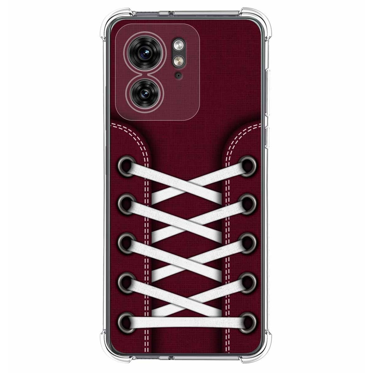 Funda Silicona Antigolpes para Motorola Edge 40 5G diseño Zapatillas 17 Dibujos
