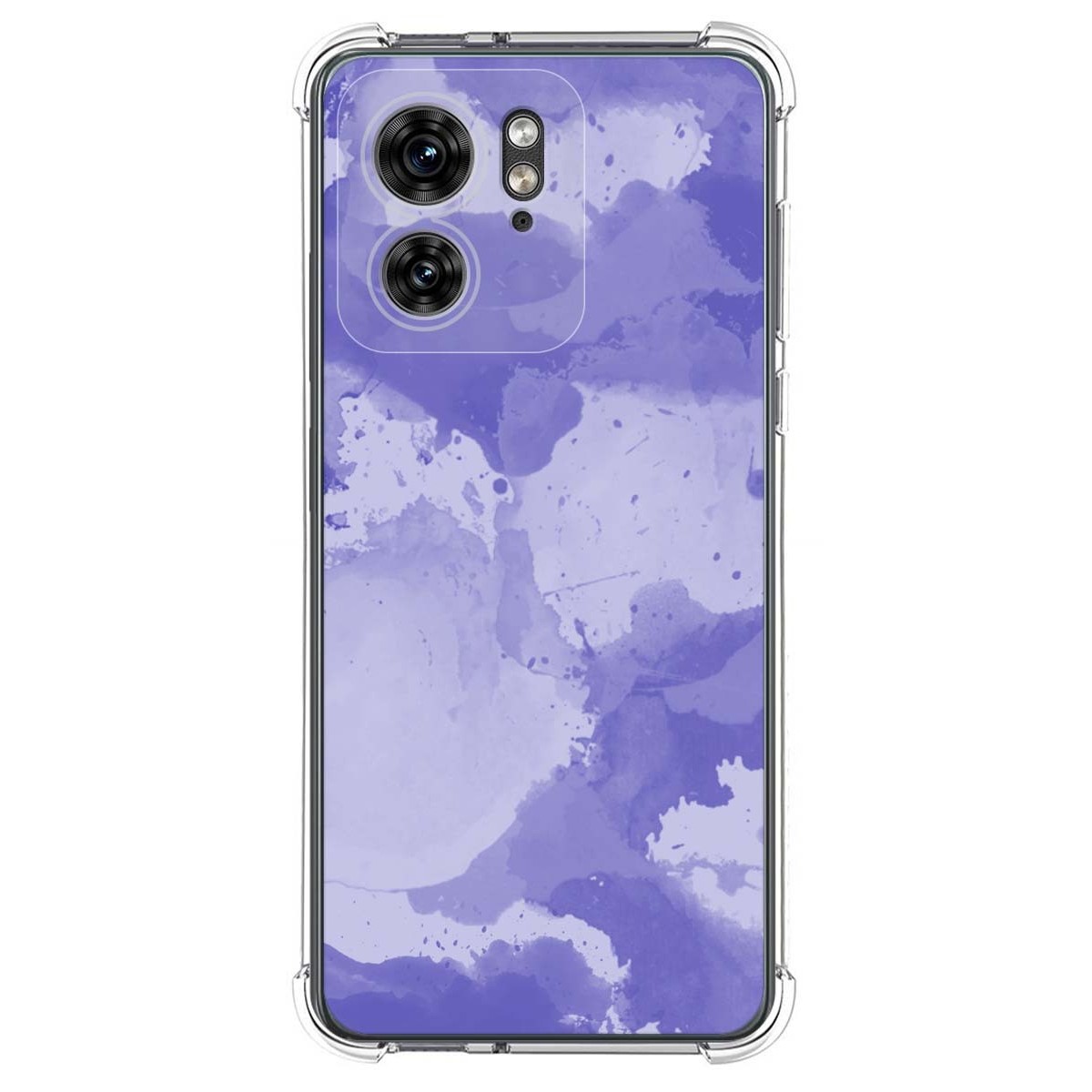 Funda Silicona Antigolpes para Motorola Edge 40 5G diseño Acuarela 01 Dibujos