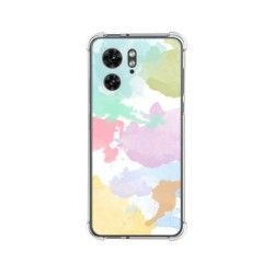 Funda Silicona Antigolpes para Motorola Edge 40 5G diseño Acuarela 11 Dibujos