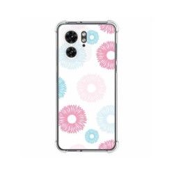 Funda Silicona Antigolpes para Motorola Edge 40 5G diseño Flores 06 Dibujos