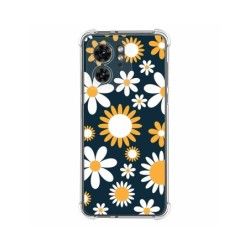 Funda Silicona Antigolpes para Motorola Edge 40 5G diseño Flores 08 Dibujos
