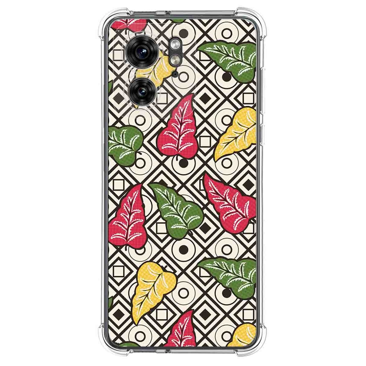 Funda Silicona Antigolpes para Motorola Edge 40 5G diseño Flores 11 Dibujos