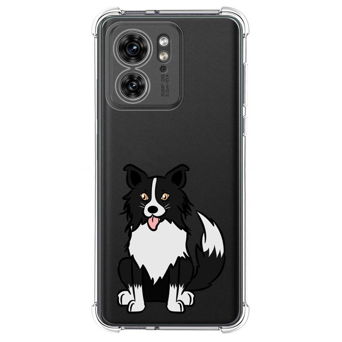 Funda Silicona Antigolpes para Motorola Edge 40 5G diseño Perros 01 Dibujos