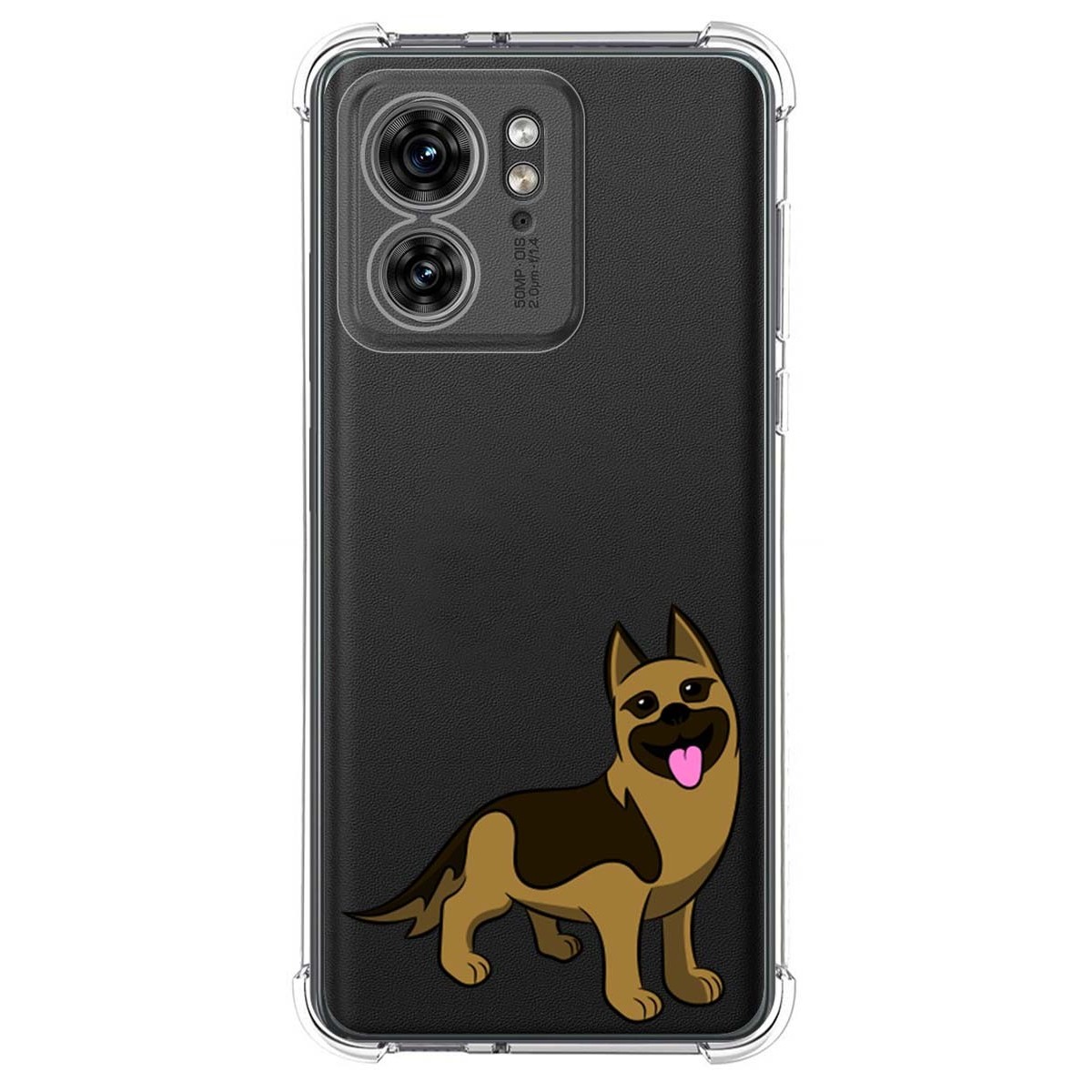 Funda Silicona Antigolpes para Motorola Edge 40 5G diseño Perros 03 Dibujos
