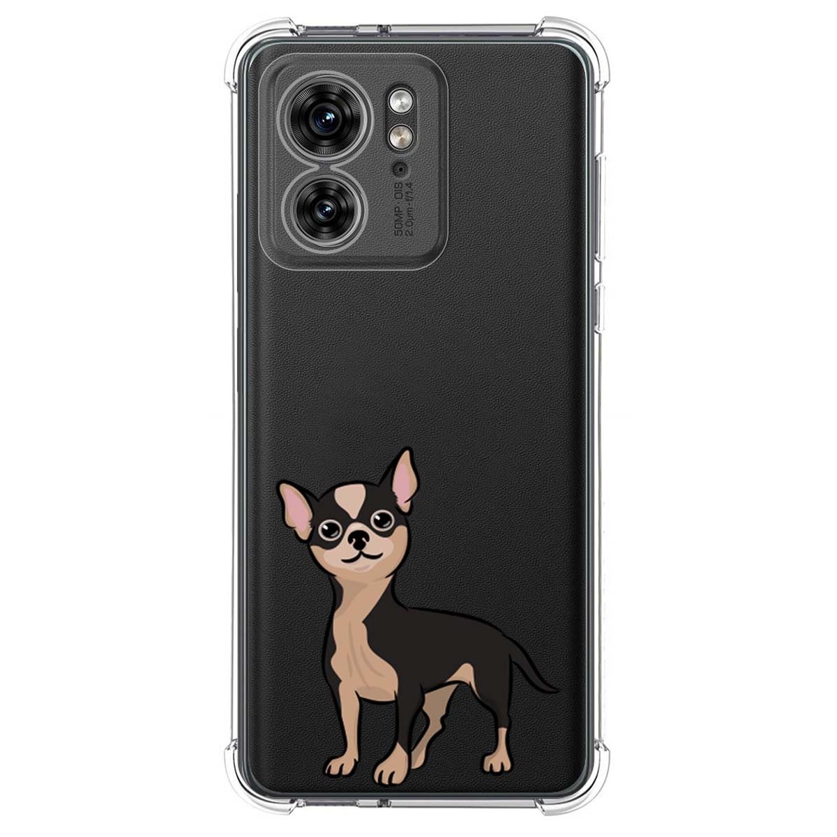 Funda Silicona Antigolpes para Motorola Edge 40 5G diseño Perros 05 Dibujos