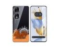 Funda Silicona Transparente compatible con Huawei Honor 90 5G diseño Bufalo Dibujos