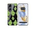 Funda Silicona Transparente compatible con Huawei Honor 90 5G diseño Cactus Dibujos
