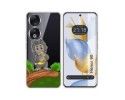 Funda Silicona Transparente compatible con Huawei Honor 90 5G diseño Mono Dibujos