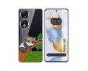 Funda Silicona Transparente compatible con Huawei Honor 90 5G diseño Panda Dibujos