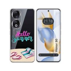 Funda Silicona Transparente compatible con Huawei Honor 90 5G diseño Summer Dibujos