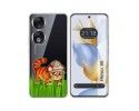 Funda Silicona Transparente compatible con Huawei Honor 90 5G diseño Tigre Dibujos
