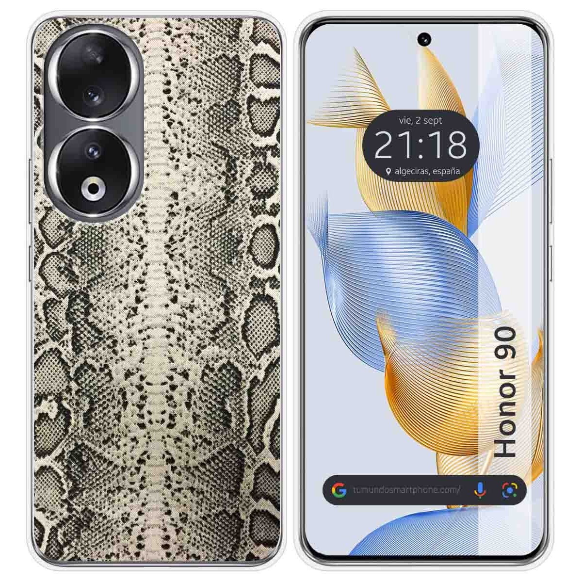 Funda Silicona compatible con Huawei Honor 90 5G diseño Animal 01 Dibujos